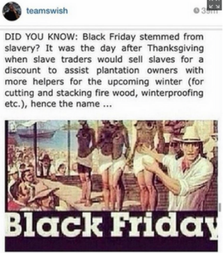 Illustration for article titled According to Knicks Player J.R. Smith, Black Friday Is Linked to Slavery